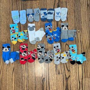 Mickey Mouse Themed Baby Socks Set